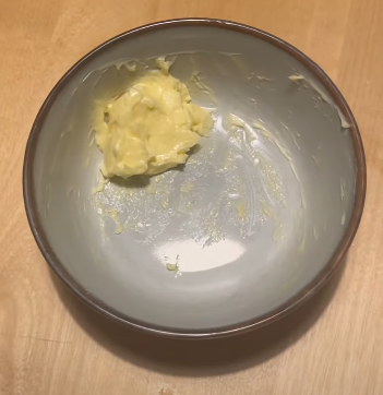 Short quantity of butter