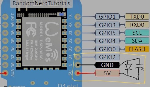 schematic of microcontroller for the infoglobe.