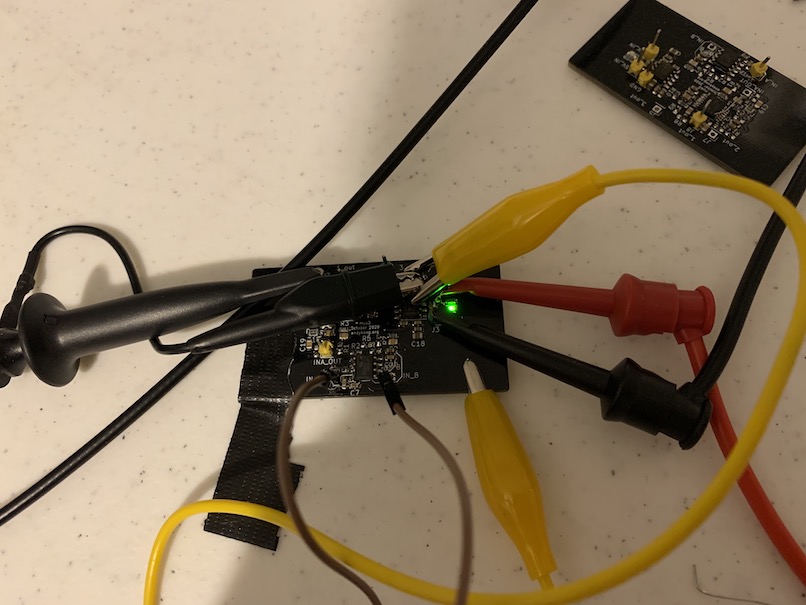 Noise testing setup for myo3